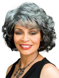 Alicia Foxy Silver Wigs : Barbara