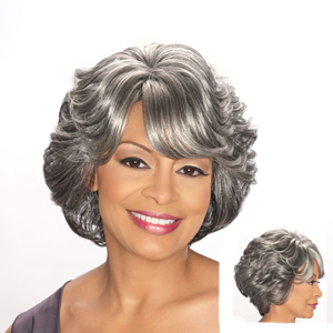 Alicia Foxy Silver Wigs : CeCe