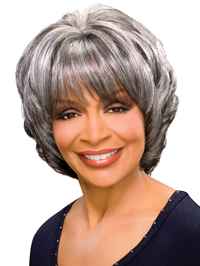 Alicia Foxy Silver Wigs : Margaret