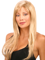 Jon Renau Wig Bebe is the non-mono version of the popular Lola with long, straight sides, crown, and nape with a small bang.