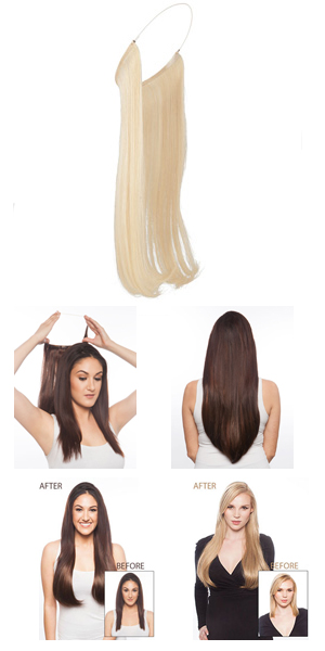 LuxHair HOW Wigs : Circle Extension 16-18