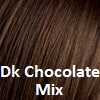 Dark Chocolate Mix Warm Medium Brown, Dark Auburn, and Dark Brown Blend.
