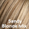 Medium Honey Blonde, Light Ash Blonde, and Lightest Reddish Brown Blend.