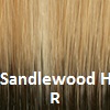 Sandlewood H R  Dark Brown Roots on Sandalwood & Champagne.