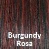 Burgundy Rosa  Tipped: Black (1B) w/ Bright Red Highlights.