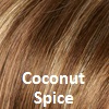Coconut Spice  Medium Reddish Brown (10) w/ Light Reddish Brown (140) and Pale Blond (16) Highlights.