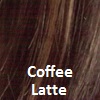Coffee Latte  Cappucino (4) w/ Medium Auburn (29) Highlights and Medium Gold Blond (27B) Highlights around face and crown.