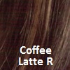 Coffee Latte R or Shadowed Roots on Cappucino (4) w/ Medium Auburn (29) Highlights and Medium Gold Blond (27B) Highlights around face and crown.