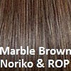 Marble Brown Noriko & ROP  Dark Brown (8) w/ Medium Gold Blonde (27) Highlights.