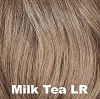 Milk Tea LR  Rooted Dark Brown and a Neutral Creamy Beige