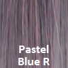Pastel Blue R  Pastel Periwinkle tone base with dark Black/Purple rooted.