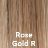 Rose Gold R   Blond base with Reddish highlights + rooted.
