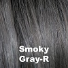 Smoky Gray-R Pure Gray base with Black roots.